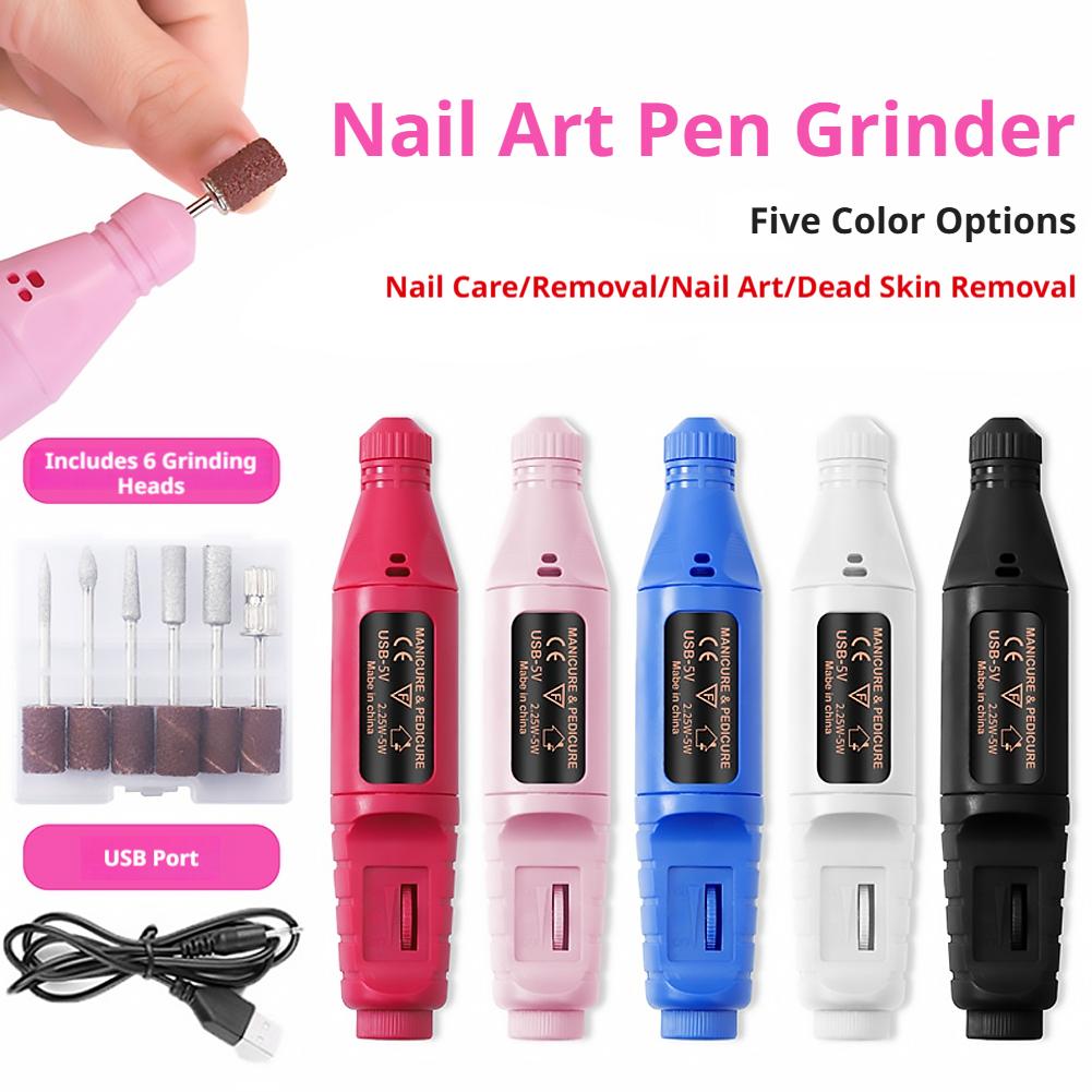 Power Tools Total - Portable Electric Nail Drill Pen USB