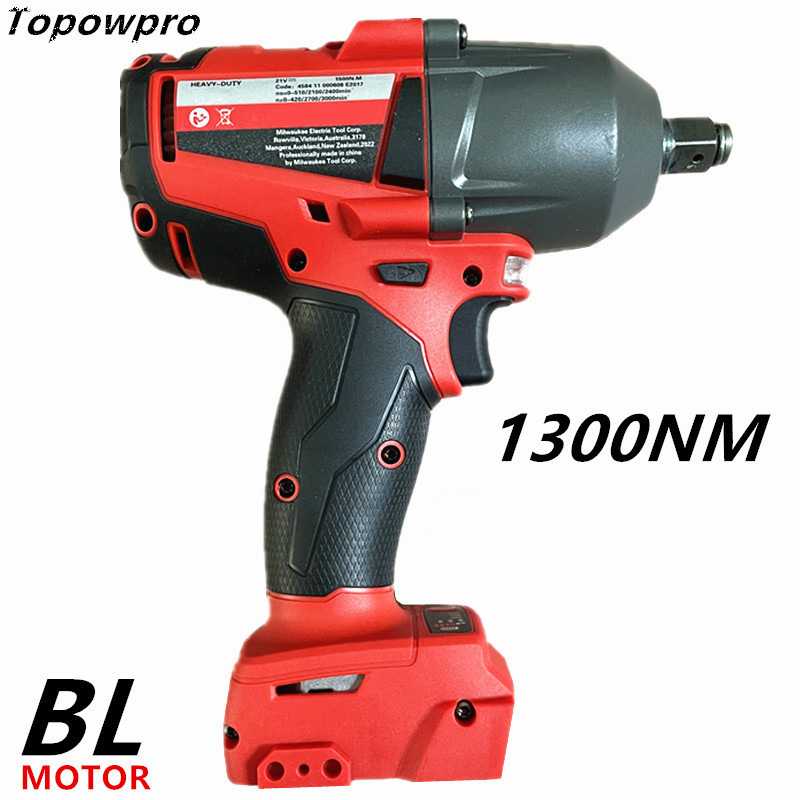 Power Tools Ingco - 1300NM Cordless Electric Wrench For Milwaukee