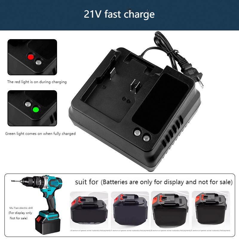 EU US 18V 21V Charger For Maki - Power Tools Universal Battery recension och pris