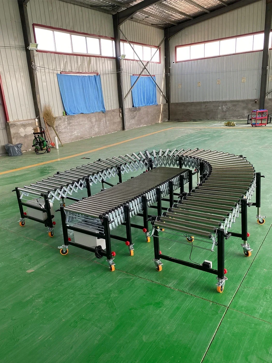 Power roller conveyor Electric - Power Tools Logistics recension och pris