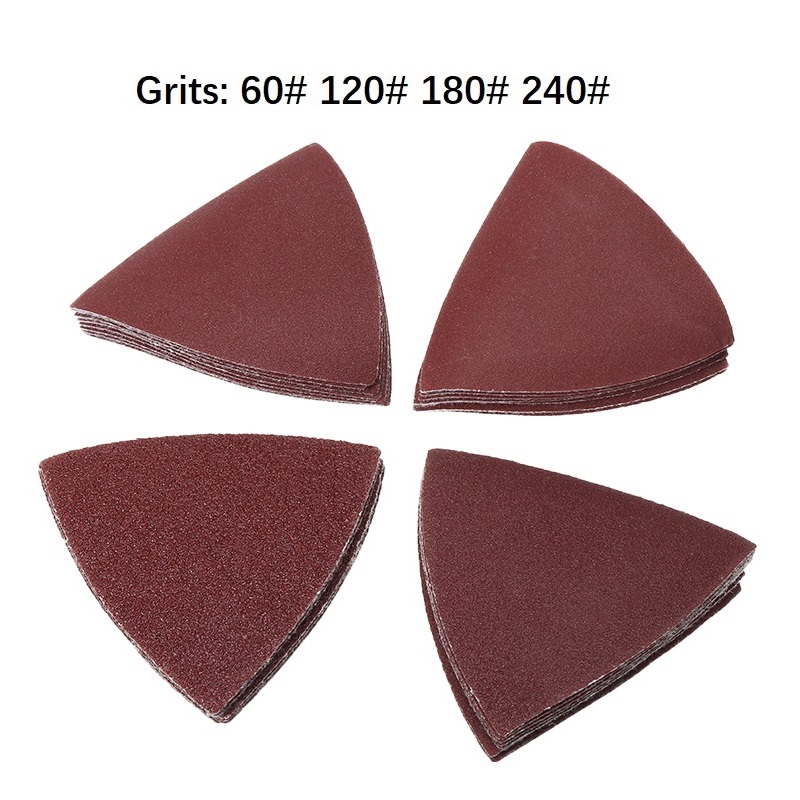 40pc Triangle Sandpaper 60/120 - Power Tools Accessories recension och pris