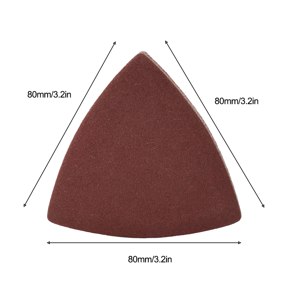 40pc Triangle Sandpaper 60/120 - Power Tools Accessories recension och pris