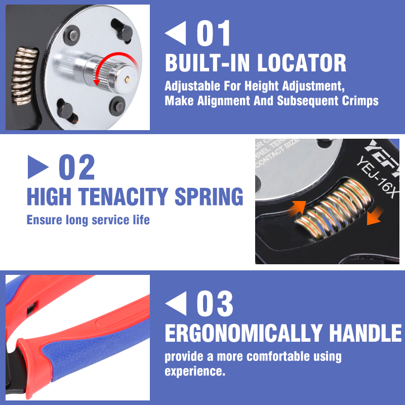 Deutsch Crimp Tool,YEJ-12X/16X - Power Tools Japan recension och pris