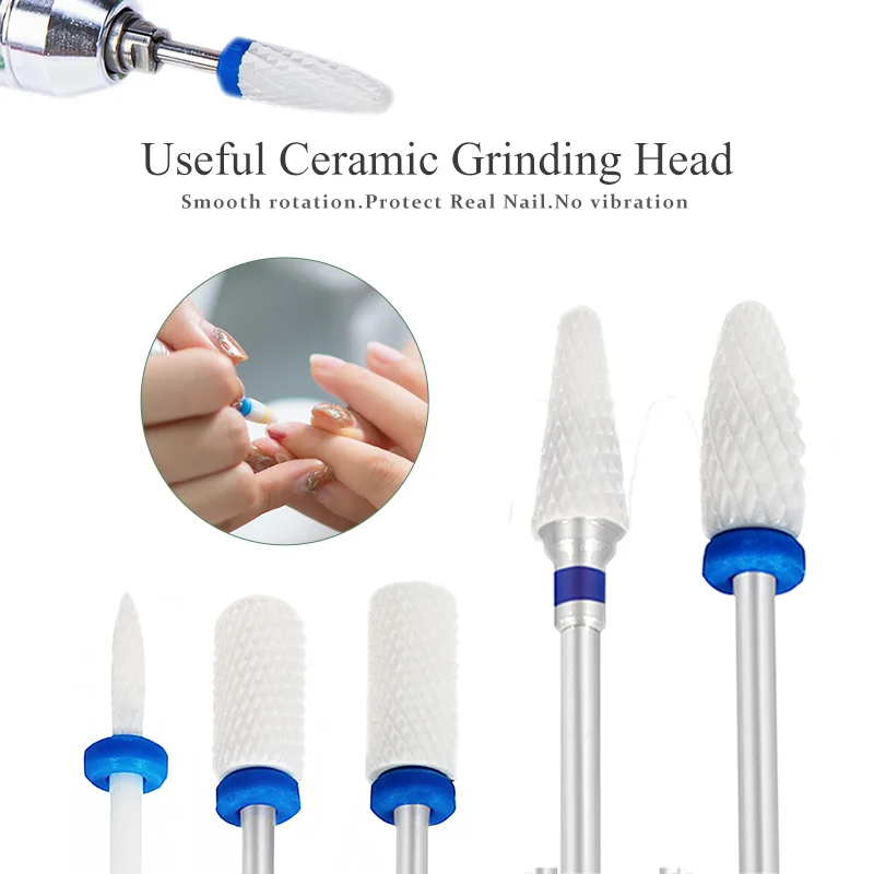 5 PCS/Set Ceramic Nail Drill B - Power Tools Total recension och pris