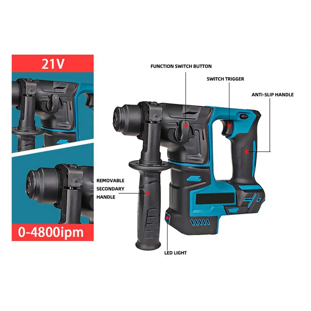 Brushless Electric Hammer Dril - Power Tools Hilti recension och pris