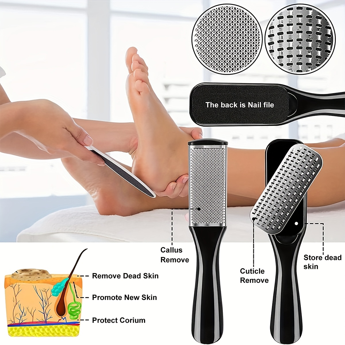 Stainless Steel Pedicure Tool  - Power Tools Total recension och pris