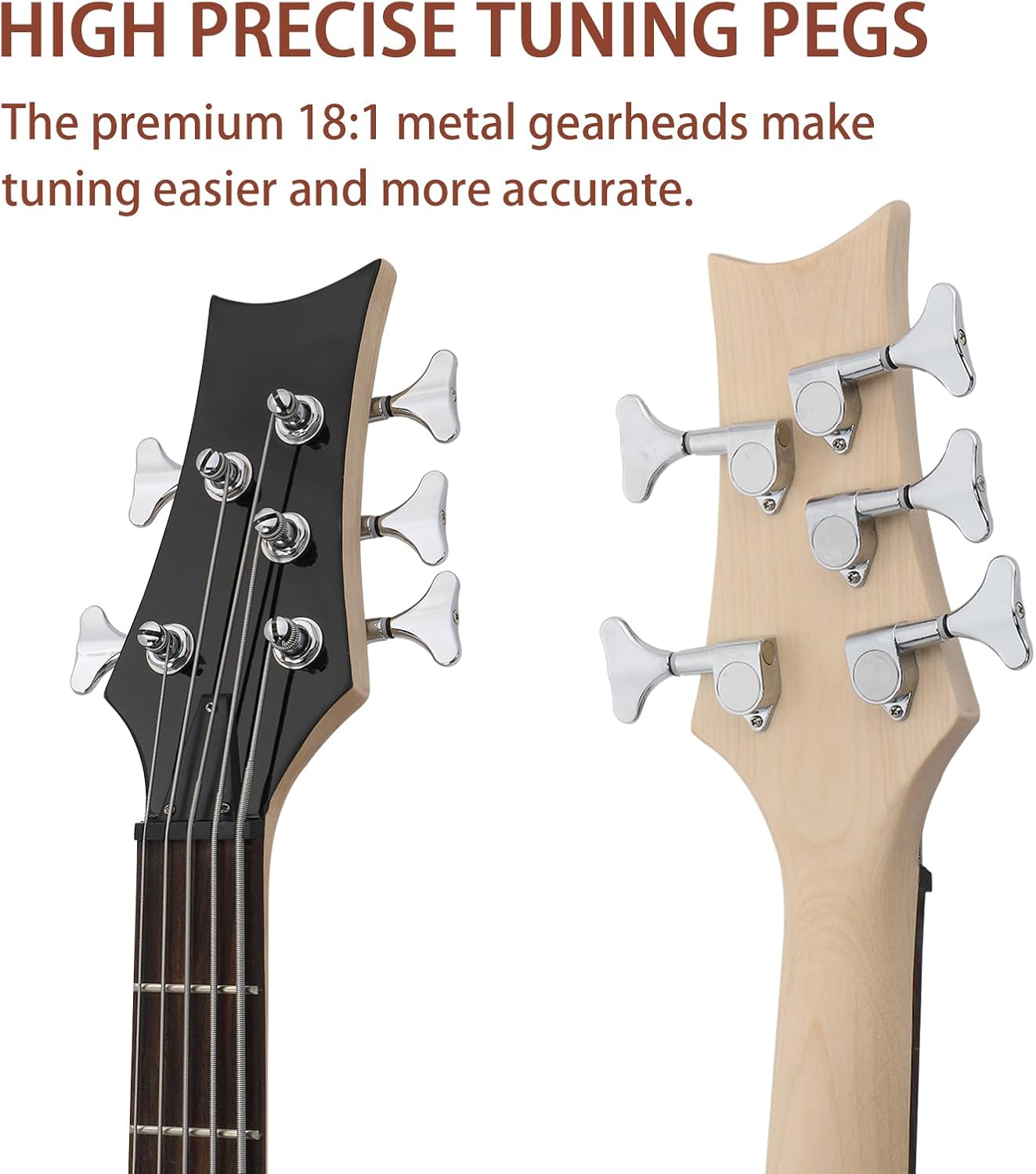 5-String Electric Bass Guitar, - Power Tools Total recension och pris