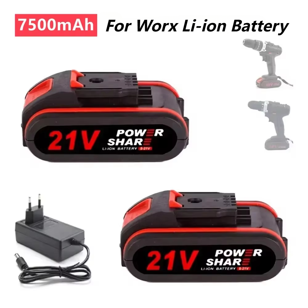 21V High Capacity Rechargeable - Power Tools Universal Battery recension och pris