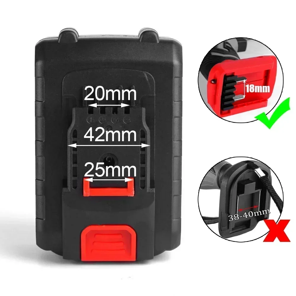 21V High Capacity Rechargeable - Power Tools Universal Battery recension och pris