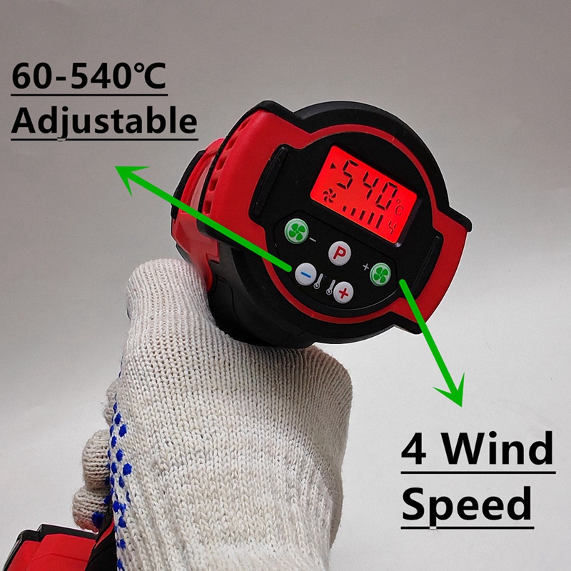 For 18V Battery Hot Air 60-540 - Power Tools Battery recension och pris