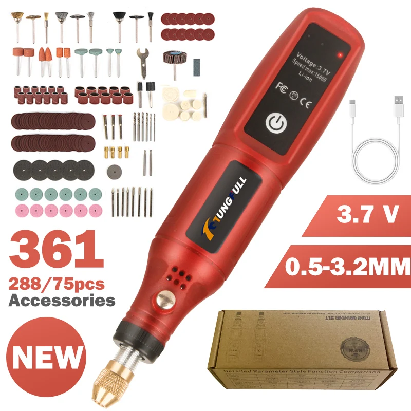 USB Rechargeable Cordless Engr - Power Tools Universal Battery recension och pris