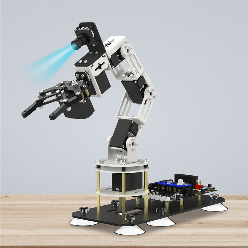 DOFBOT SE Robotic Arm AI Visio - Power Tools Ai recension och pris
