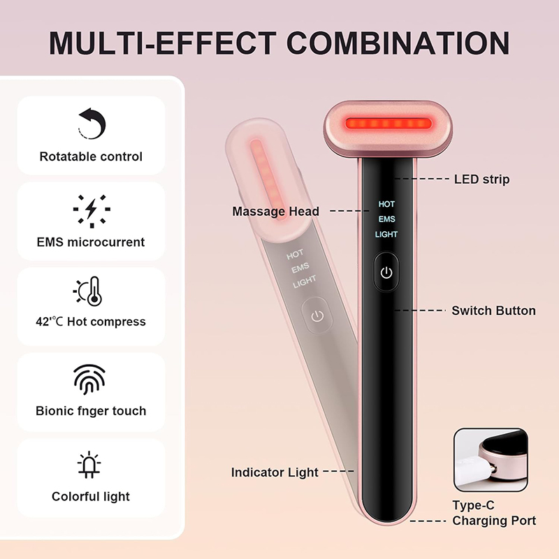 EMS Face Lifting Device 7 Colo - Power Tools Japan recension och pris