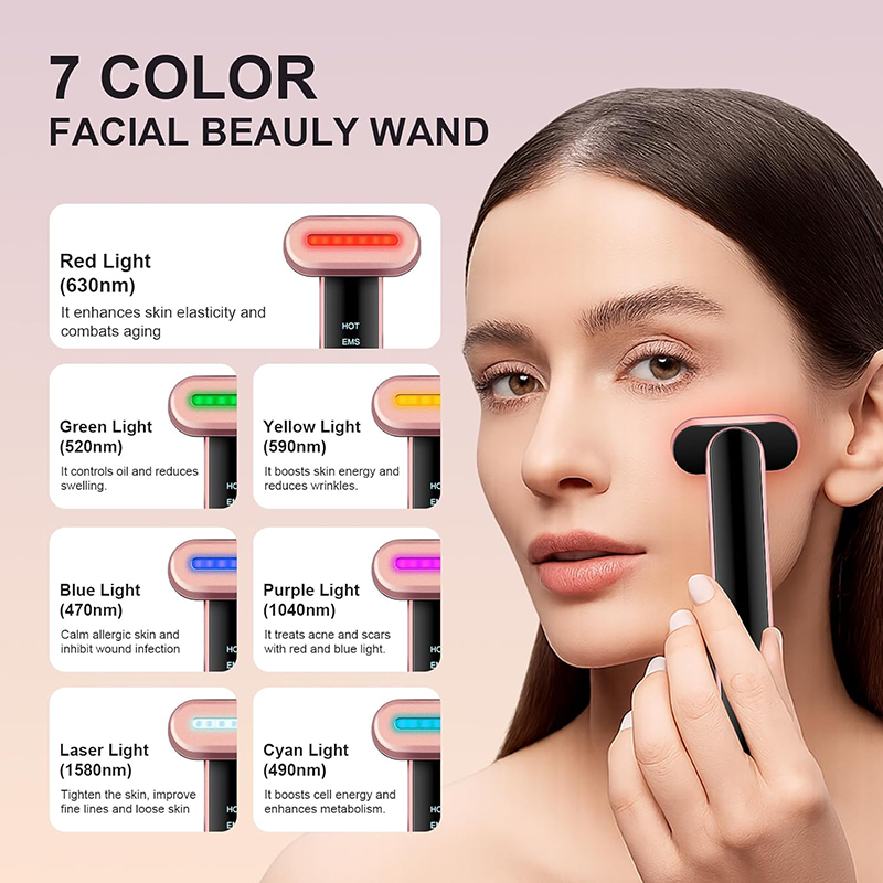 EMS Face Lifting Device 7 Colo - Power Tools Japan recension och pris