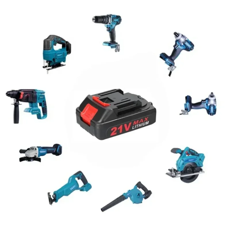 21V Large Capacity Rechargeabl - Power Tools Universal Battery recension och pris