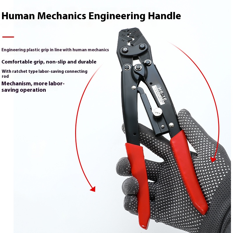 HS-16 Crimper Plier Ratcheting - Power Tools Japan recension och pris